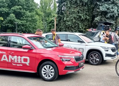 Škoda - офіційний партнер Київської сотки 2023